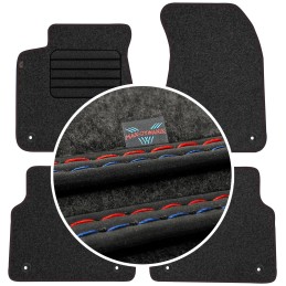 Audi A8 D4 Short 2010-2017 Veliūriniai kilimėliai MAX-DYWANIK