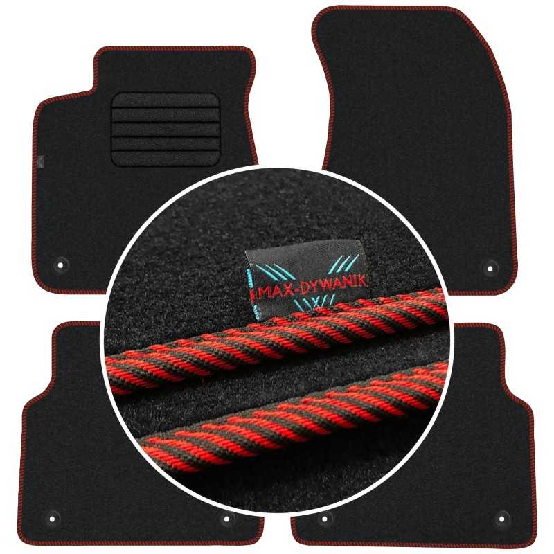 Audi A8 D4 Short 2010-2017 Veliūriniai kilimėliai MAX-DYWANIK