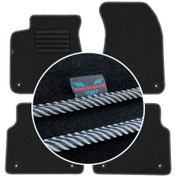 Audi A8 D4 Short 2010-2017 Veliūriniai kilimėliai MAX-DYWANIK