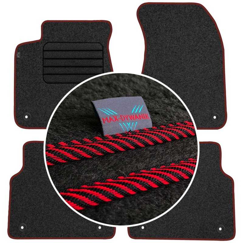 Audi A8 D4 Short 2010-2017 Veliūriniai kilimėliai MAX-DYWANIK