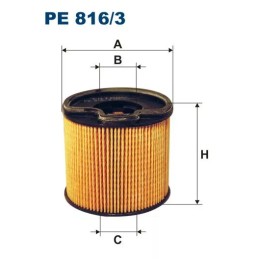 PE 816/3 FILTRON kuro filtras