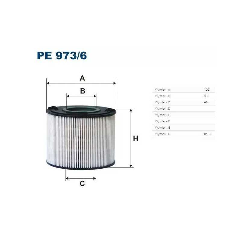 PE 973/6 FILTRON kuro filtras
