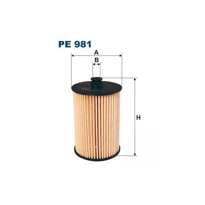 PE 981 FILTRON DEGALŲ FILTRAS