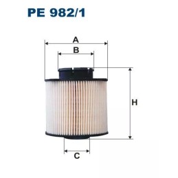 PE 982/1 FILTRON kuro filtras