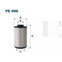 PE 996 FILTRON kuro filtras