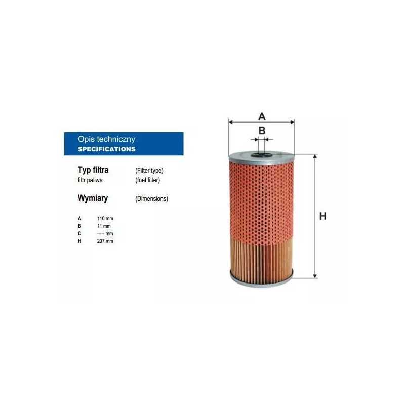PM 800/2 FILTRON kuro filtras