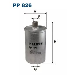 PP 826 FILTRON kuro filtras