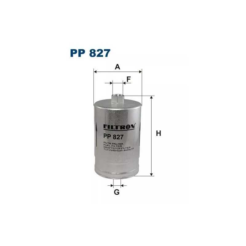 PP 827 FILTRON kuro filtras