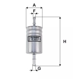 PP829/2 Filtron kuro filtras