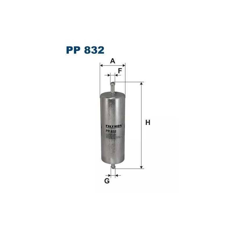 PP 832 FILTRON kuro filtras