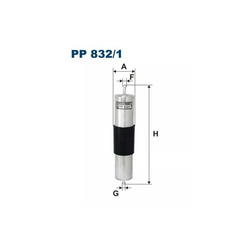 PP 832/1 FILTRON kuro filtras