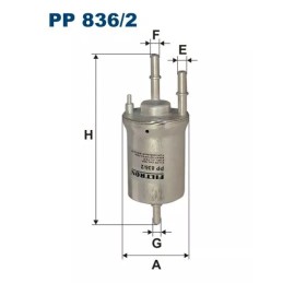 PP 836/2 FILTRON kuro filtras