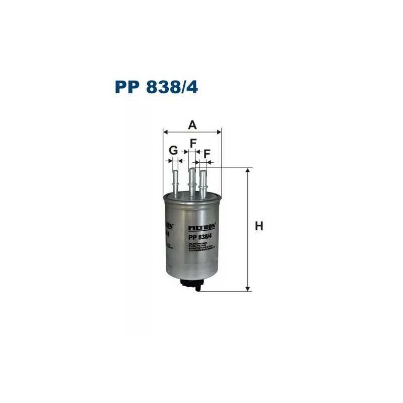 PP 838/4 FILTRON kuro filtras