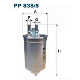 PP 838/5 FILTRON kuro filtras