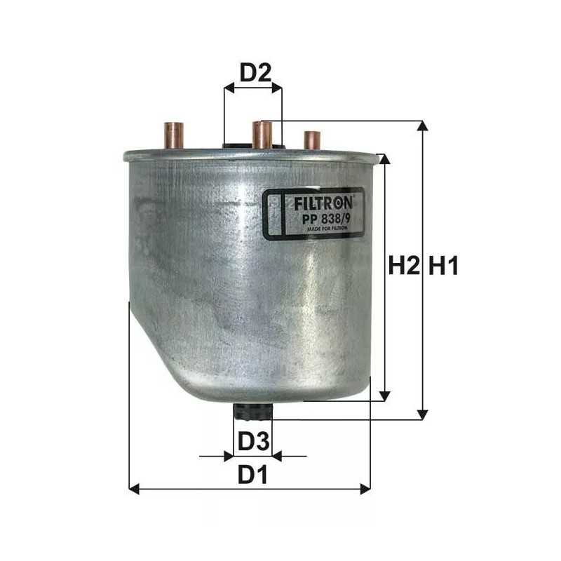 PP838/9 Filtron kuro filtras
