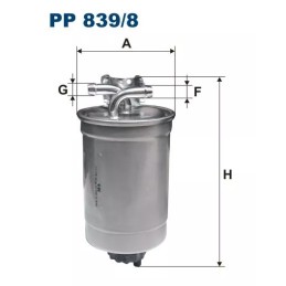 PP 839/8 FILTRON kuro filtras