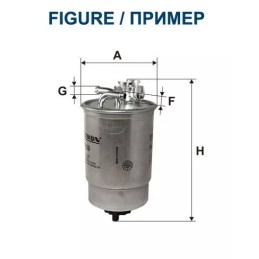 PP 839/9 FILTRON kuro filtras