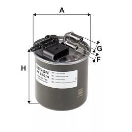 PP840/4 Filtron kuro filtras