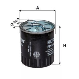 PP 840/6 FILTRON kuro filtras