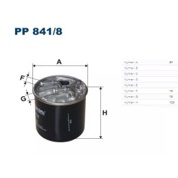 PP 841/8 FILTRON kuro filtras