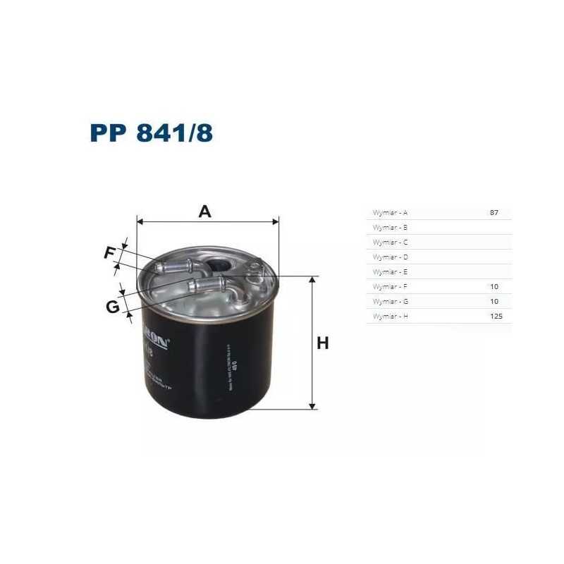 PP 841/8 FILTRON kuro filtras