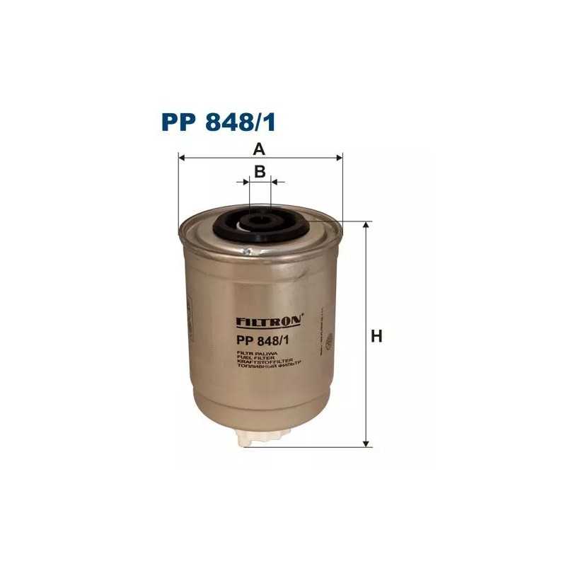 PP 848/1 FILTRON kuro filtras
