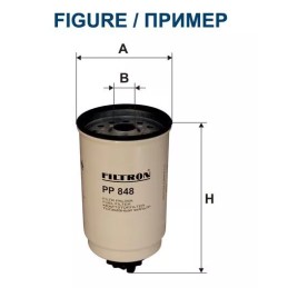 PP 848/4 FILTRON kuro filtras