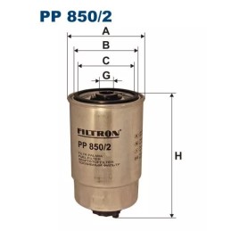 PP 850/2 FILTRON kuro filtras