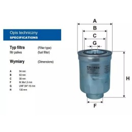 PP 852/3 Filtron kuro filtras