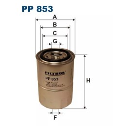 PP 853 FILTRON kuro filtras