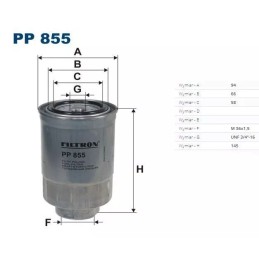 PP 855 FILTRON kuro filtras
