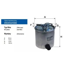 PP 857/3 Filtron kuro filtras