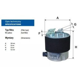 FILTRON PP 857/5 KURO FILTRAS