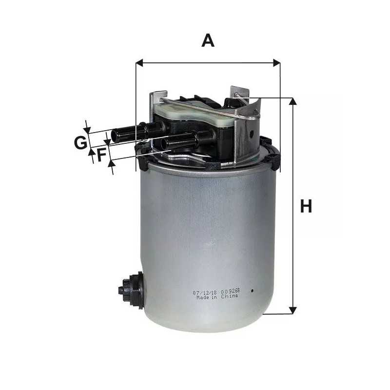 PP857/9 FILTRON kuro filtras