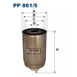 PP 861/5 FILTRON kuro filtras