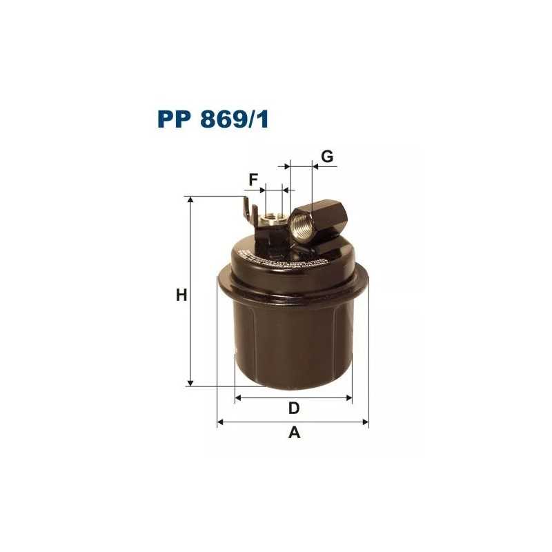 PP 869/1 FILTRON kuro filtras