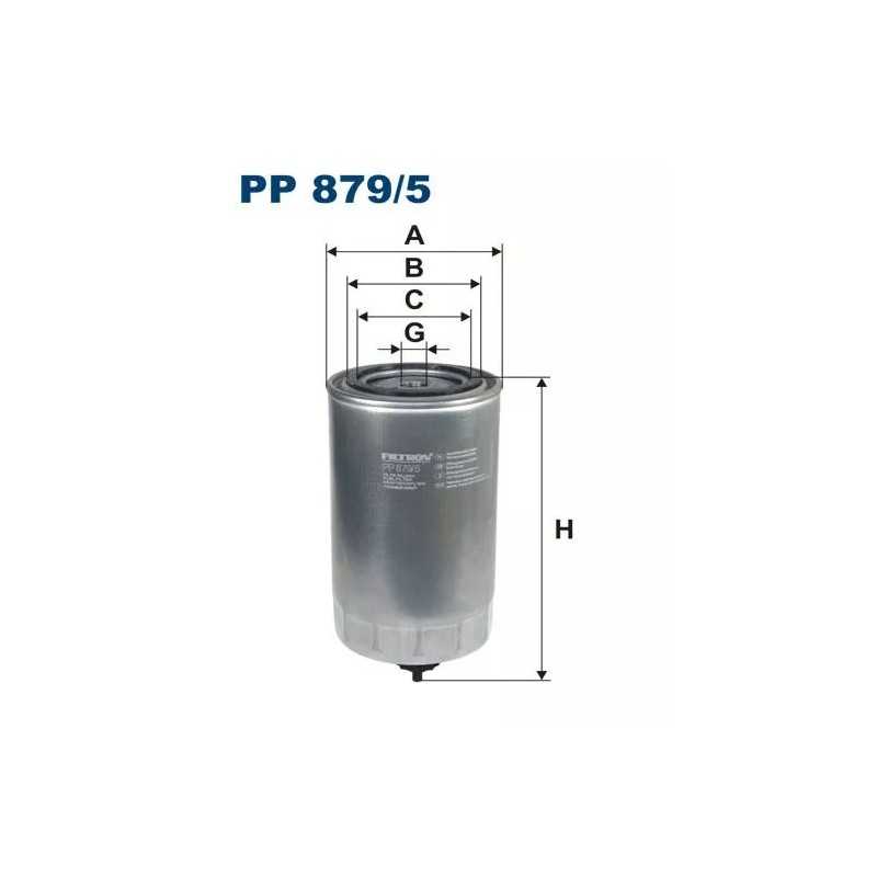 PP 879/5 FILTRON kuro filtras
