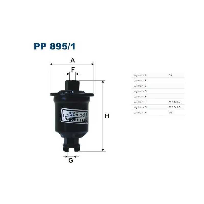 PP 895/1 FILTRON kuro filtras