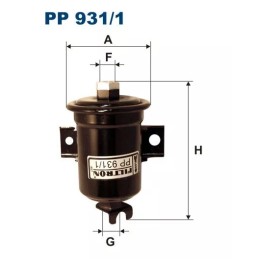 PP 931/1 FILTRON kuro filtras