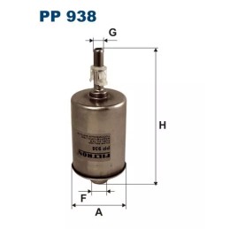 PP 938 FILTRON kuro filtras