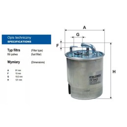 PP 946/5 FILTRON kuro filtras