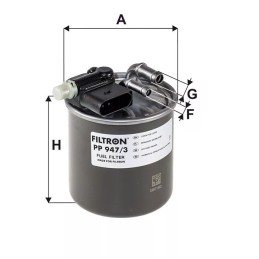 PP947/3 Filtron kuro filtras