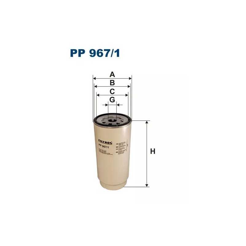 PP 967/1 FILTRON kuro filtras