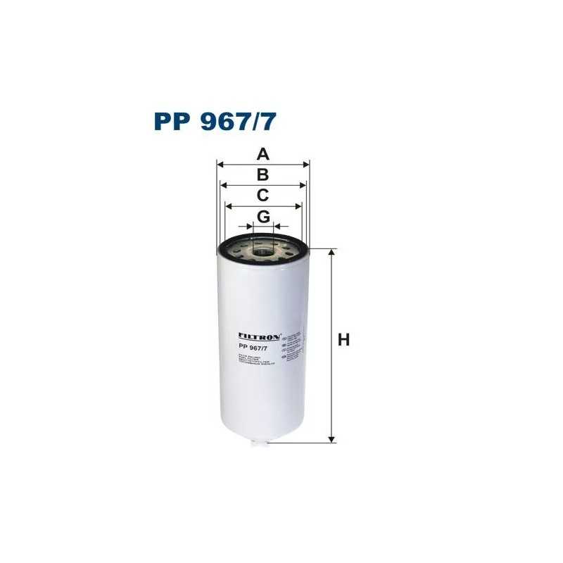 PP 967/7 FILTRON kuro filtras