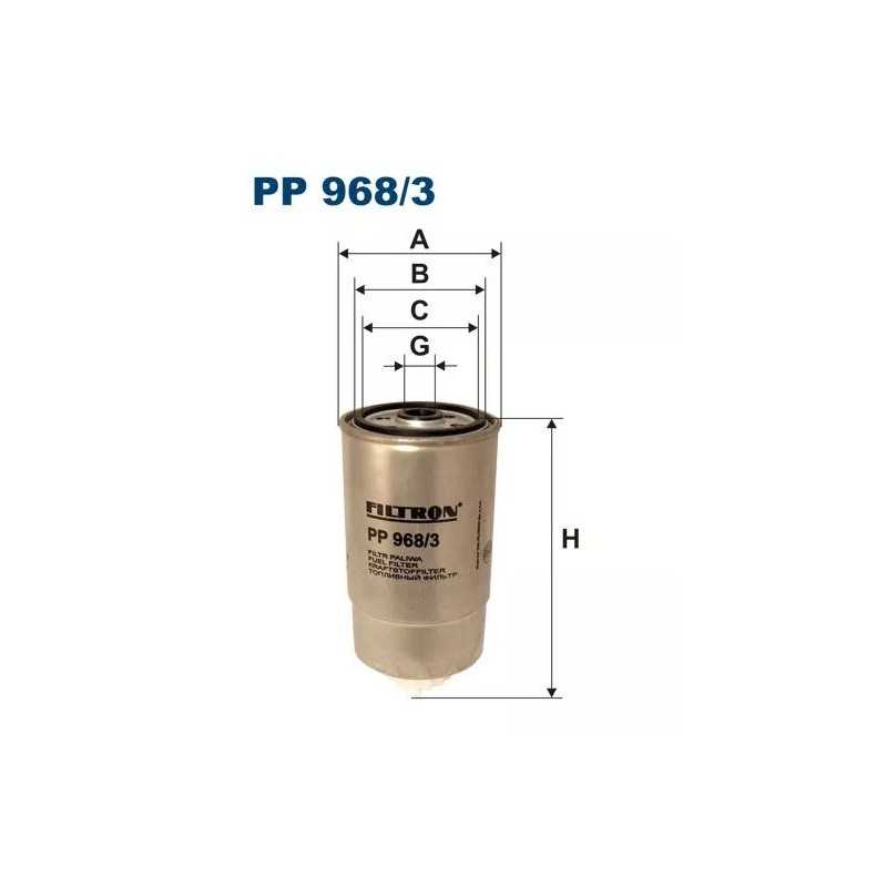 PP 968/3 FILTRON kuro filtras