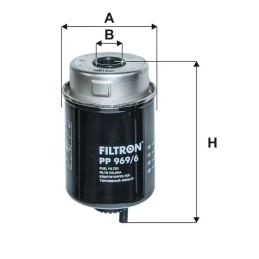 PP 969/6 FILTRON kuro filtras
