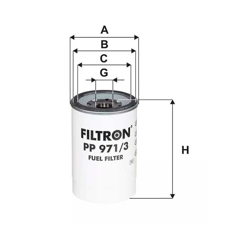 PP971/3 FILTRON kuro filtras