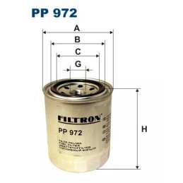 PP 972 FILTRON kuro filtras