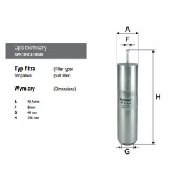 PP 976/4 FILTRON kuro filtras