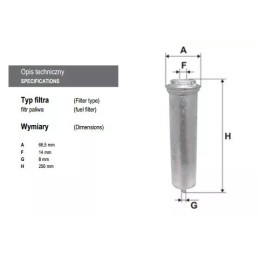 PP 976/5 FILTRON kuro filtras